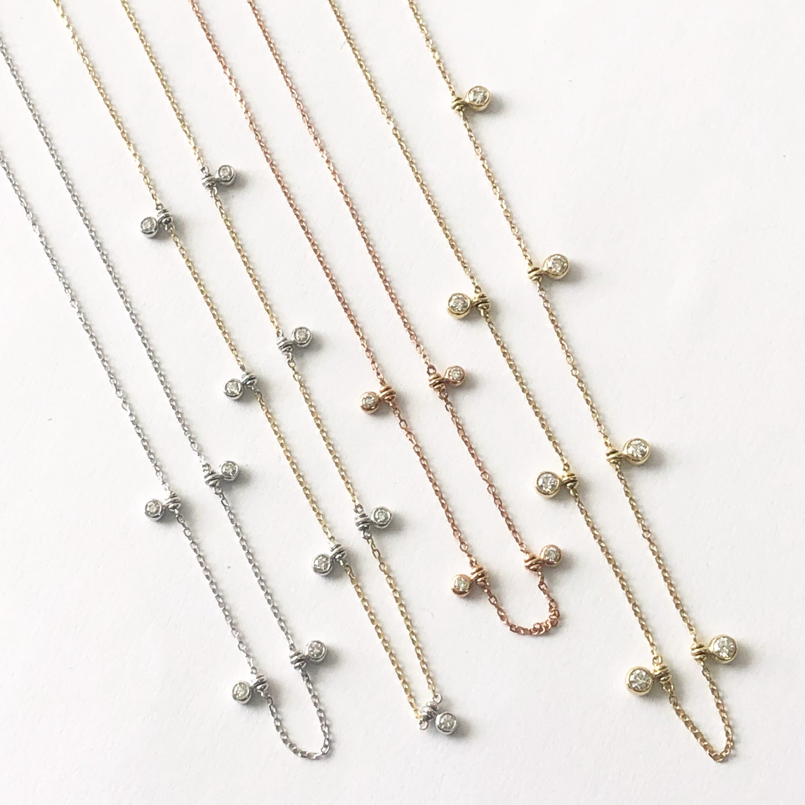Diamonds by the Yard Necklaces