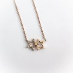 Double Star Pendant Necklace