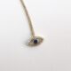 Blue Sapphire Eye Pendant