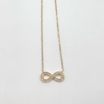 Small Diamond Infinity Pendant - Image 2