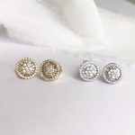 Diamond Cluster Earrings