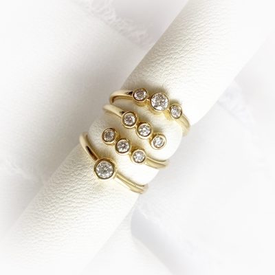 Bezel Set Diamond Ring Designs