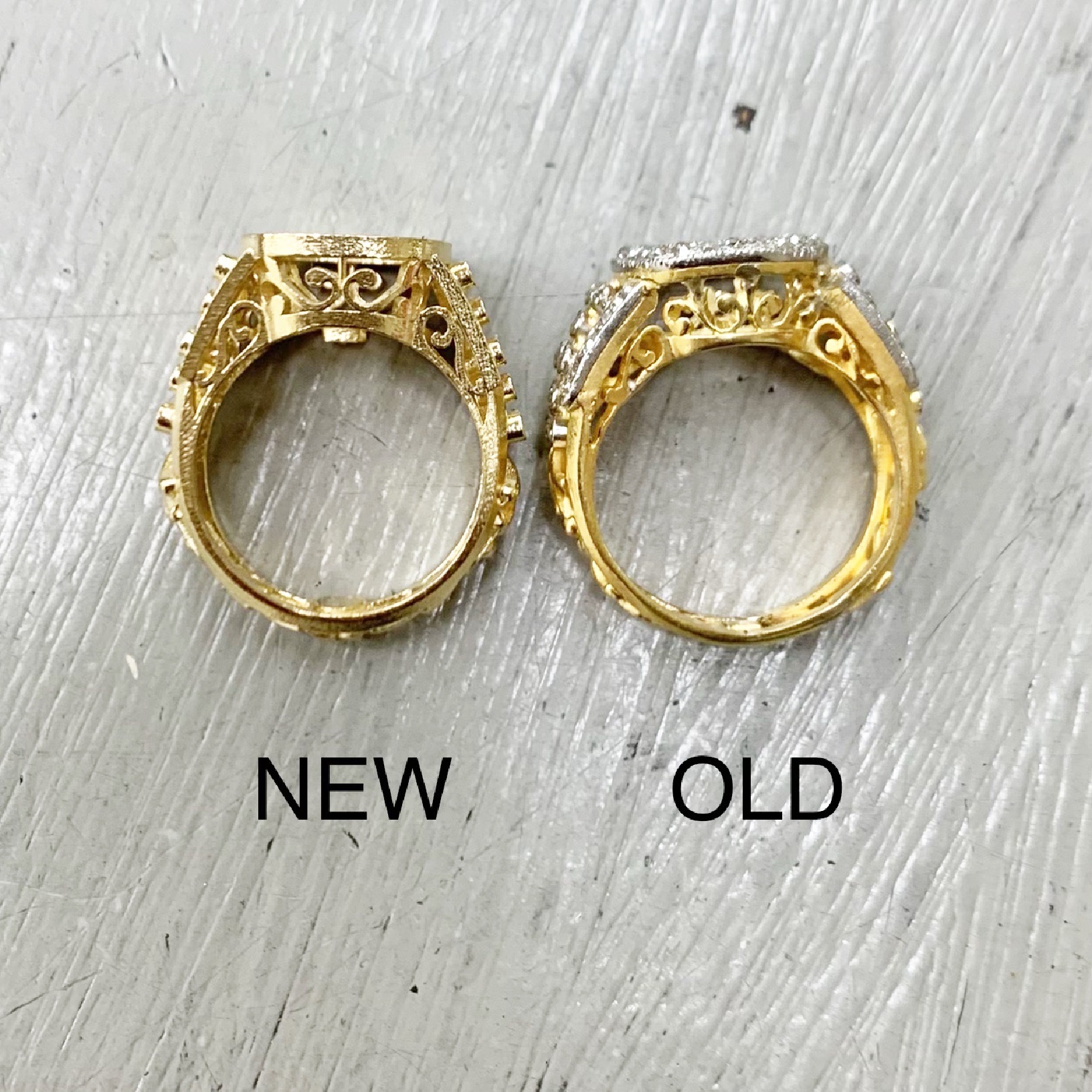 Antique Sapphire Ring Restoration