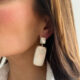 Large Mother of Pearl Earrings