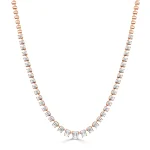 Gold Diamond Necklace - Image 3
