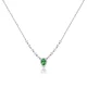 Gold, Emerald & Diamond Necklace