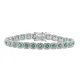 Gold, Emerald & Diamond Bracelet