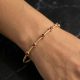 Gold Ruby Bangle